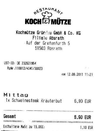 bfsr Hffner Kochmtze Restaurant